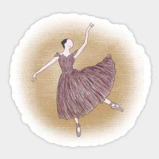 Ballerina Sticker